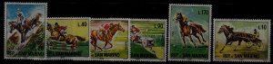 San Marino 627-32 MNH Horses SCV1.20