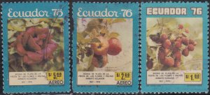 Ecuador #947,C573-C574  Used