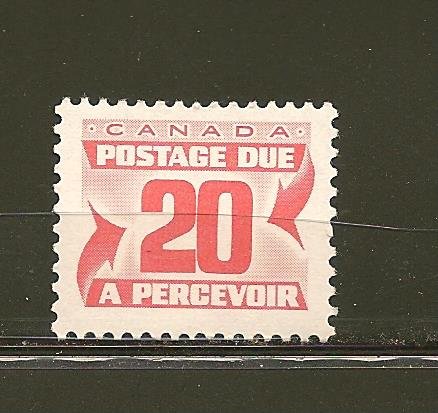 Canada J38 20 Cent Postage Due MNH