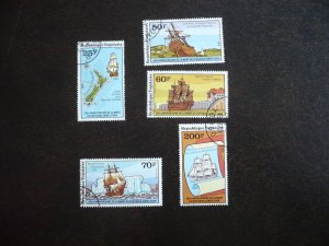 Stamps - Togo - Scott# 1016-1017,C371-C372,C374 - CTO Part Set of 5 Stamps