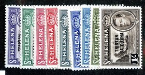 1952 St Helena Is Sc.# 1/9 mnh** cv $29.50 ( 9624 BCXX )