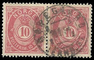 Norway - 40 - Pair - Used - SCV-3.50