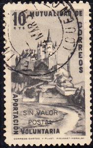 Spain  Mutualidad Correos   1937 CDS