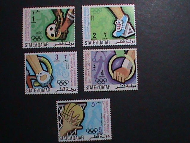 ​QATAR-1972 SC#303-7-20TH OLYMPIC GAMES-MUNICHMINT VF  WE SHIP TO WORLD WIDE.