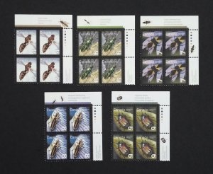 Canada 2406-10 Plate Blocks UR VF MNH