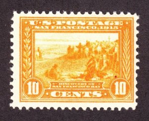 US 400 10c Panama-Pacific Mint F-VF OG NH SCV $270 (001)