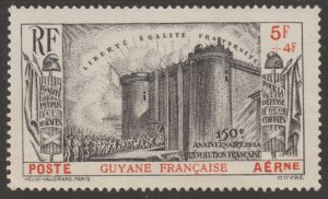 EDSROOM-18378 French Guiana CB1 LH 1939 Complete French Revolution CV$22