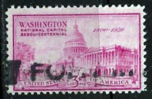 US ~ Scott # 992 ~ Used ~ Capitol Building