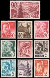 German States- Baden 5N28-5N40 mlh