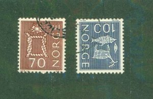 NORWAY 468-9 USED BIN $0.50