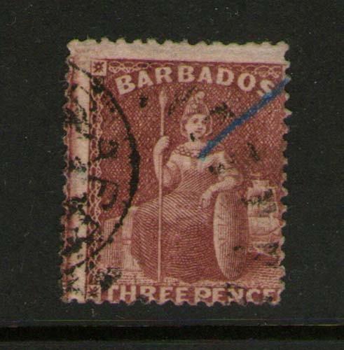 Barbados 1873 SG 63 FU