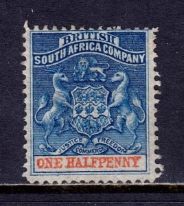 Rhodesia - Scott #1 - MNG - A few short perfs - SCV $4.00