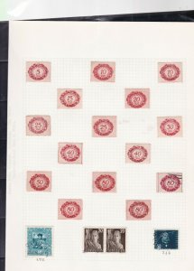 liechtenstein stamps page ref 16879