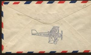 1929 Menlo Park New Jersey Edison's First Lamp Air Mail First Day Cover
