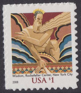 US 3766a Wisdom $1 single (1 stamp) MNH 2008