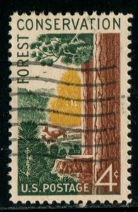 1122 US 4c Forest Conservation, used