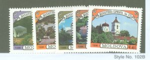 Moldova #200-204 Mint (NH) Single (Complete Set)