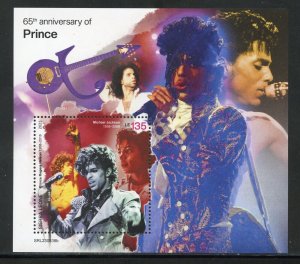 SIERRA LEONE 2023 65th ANNIVERSARY OF PRINCE SOUVENIR SHEET MINT NEVER HINGED