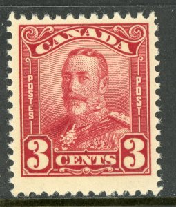 Canada 1928  Scroll Issue 3¢ Carmine Scott #151 MNH V605