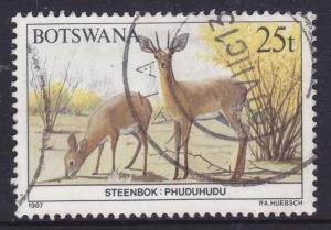 Botswana -1987 Animals -  Steenbok - 25t -used