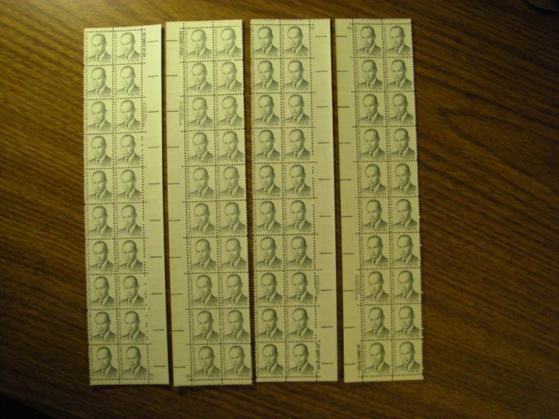 Scott 1865, 35c Charles R Drew MD, PB20 #2 Matching set of 4, MNH Great American