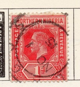 Northern Nigeria 1912 Early Issue Fine Used 1d. 269042