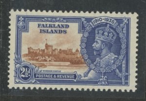 Falkland Islands #78 Unused Single (Jubilee)