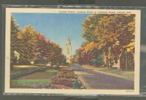 US  Lincoln, N E, Capitol Tower, PPC