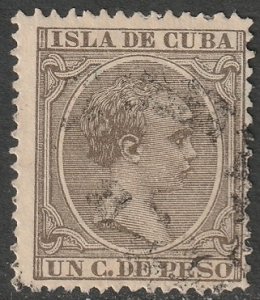 Cuba 1891 Sc 133 used