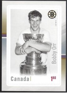 Canada #3036 MNH single, NHL the ultimate six, Bobby Ore, issued 2017