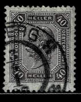 Austria 1904,Sc.#102 used, Emperor Franz Joseph, Michel#115C, cv. € 5