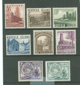 Norfolk Island #13-20 Unused Single (Complete Set)