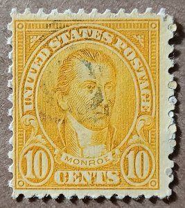 United States #642 10c James Monroe USED (1927)