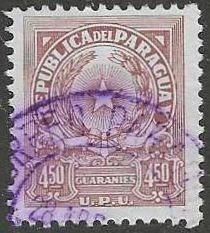 Paraguay 650 Used  SC:$1.00