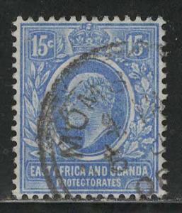 East Africa and Uganda Scott # 36, used