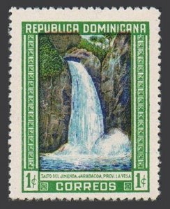 Dominican Rep 422 block/4.Michel 473. Waterfalls of Jimenoa,1946.