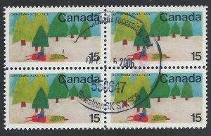 CANADA SC# 530 VF/U 1970 B/4