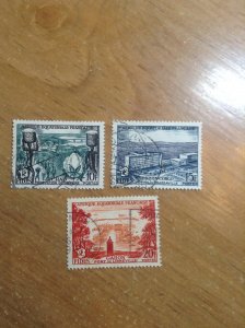 French Equatorial Africa  # 190-92  Used