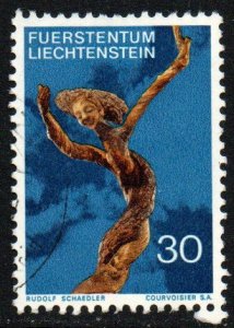 Liechtenstein Sc #507 Used