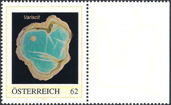 2006+ Austria Minerals, Variscit, Private Issue, low edition! Only 200! LOOK!