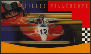 Canada 1648b in folder MNH Gilles Villeneuve, Formula 1 Race Car, Vehicle