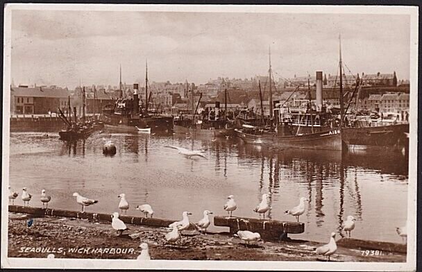 GB SCOTLAND 1942 CENSOR postcard Castletown Thurso to Musselburgh...........9582