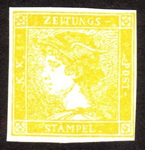 1851, Austria 6Kr, MNG, Sc P2, FAKE
