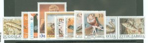 Yugoslavia #2035/2060  Single (Complete Set)