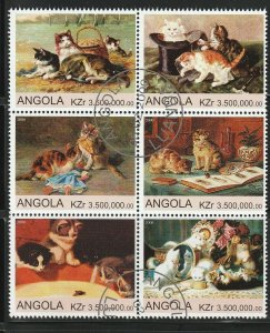 Angola Cats Used No Catalogue