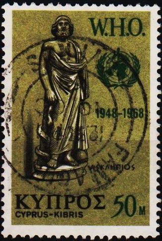 Cyprus. 1968 50m S.G.323 Fine Used