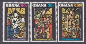 1972 Ghana 489-491 Christmas 7,40 €