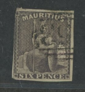 Mauritius #20 Used Single