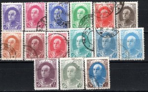 Iran/Persia Scott # 841 - 855, used