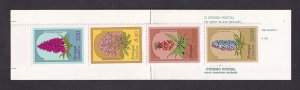 Portugal Madeira   #77-80a   MNH 1981 booklet  local flora